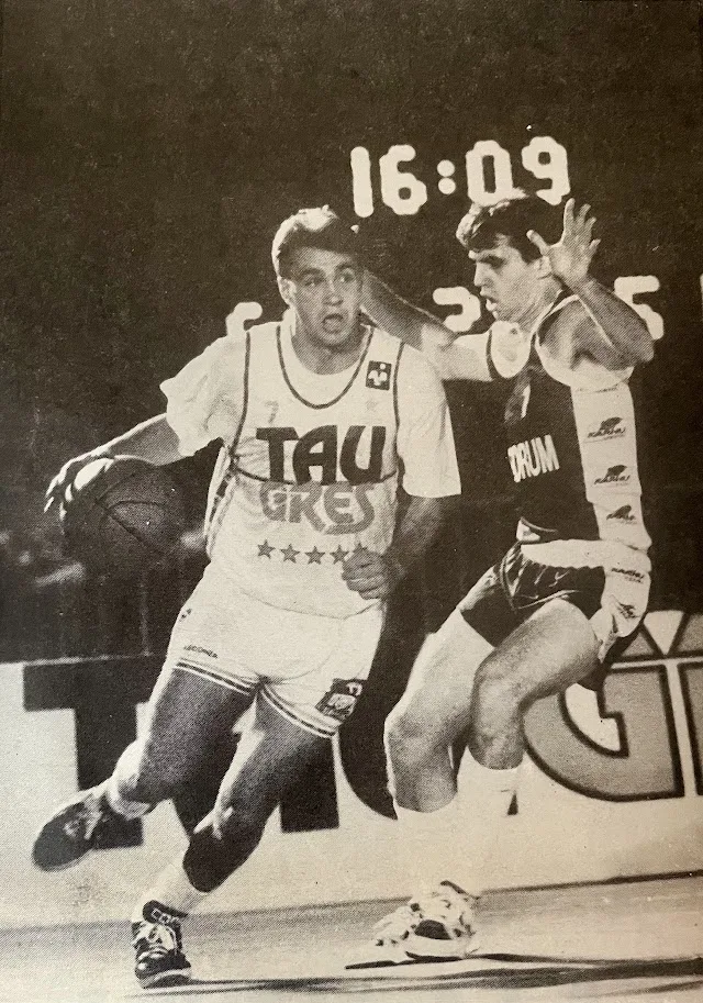 El primer Opening Game de Baskonia: al aire libre y con Pablo Laso como jugador
