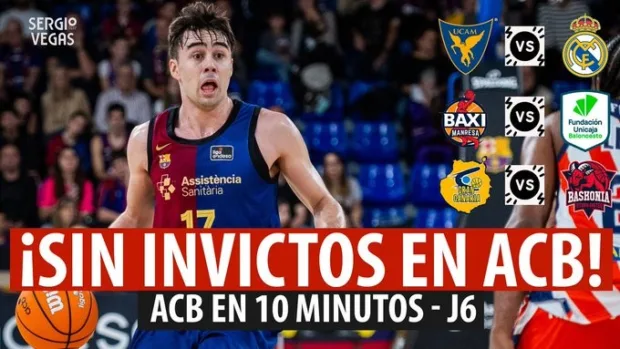 SergioBasket_vlogs. ACB en 10 minutos. Analizamos la 6º Jornada en ACB