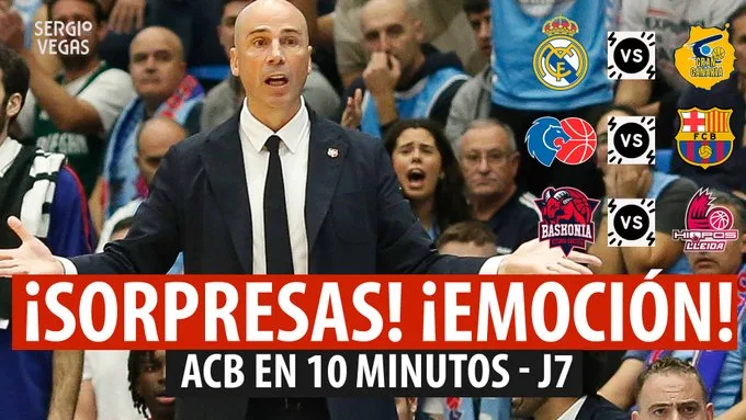 SergioBasket_vlogs. ACB en 10 minutos. Analizamos la 7º Jornada
