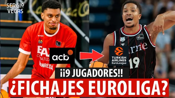 SergioBasket_vlogs. 9 Jugadores ACB con futuro Euroliga