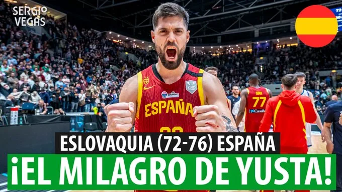 SergioBasket_vlogs. España gana a Eslovaquia en la 2º Prórroga