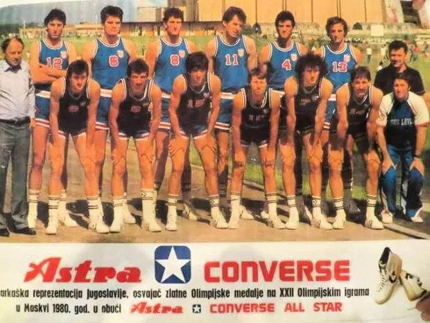 Converse made in Yugoslavia