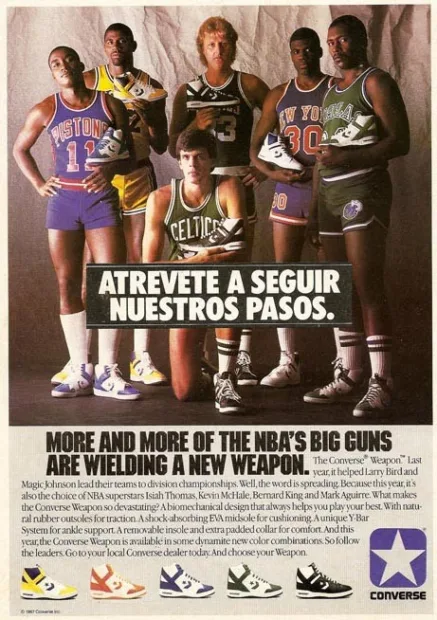 Converse, las zapatillas de una generación que se importaron desde Vitoria