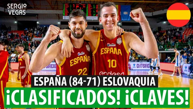 SergioBasket_vlogs. España clasificada para el Eurobasket 2025
