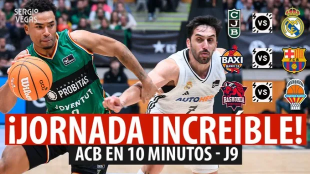 SergioBasket_vlogs. ACB en 10 minutos. Analizamos la 9º Jornada en ACB.