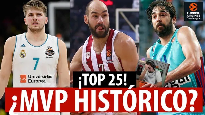 SergioBasket_vlogs. Elegimos a los 25 mejores de la historia en la Euroliga