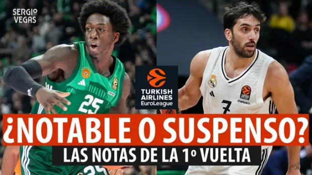 SergioBasket_vlogs. Las Notas de la primera vuelta de Euroliga