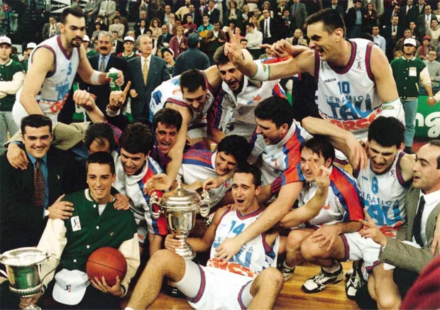 La historia del Baskonia en la Copa del Rey. Temporada 94/95