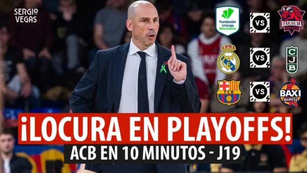 SergioBasket_vlogs. ACB en 10 minutos. Analizamos la 19ª Jornada en ACB