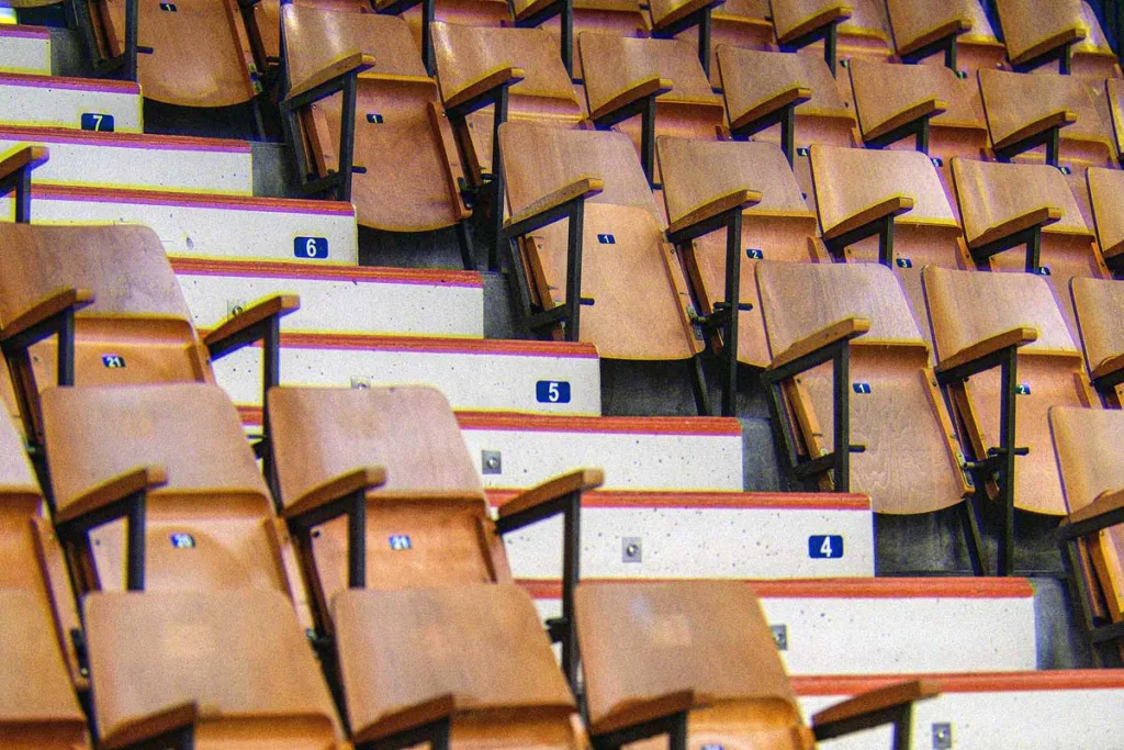 Foto: Saski Baskonia. Asientos de Mendizorroza.