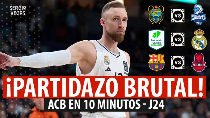 SergioBasket_vlogs. ACB en 10 minutos. Analizamos la 24ª Jornada en ACB