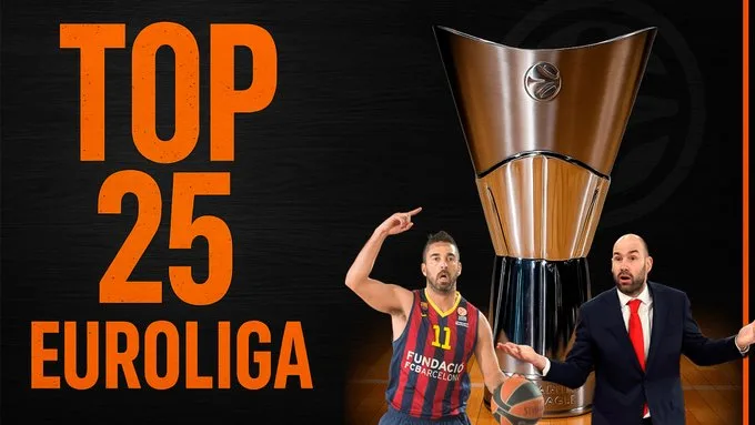SergioBasket_vlogs. Ordenamos el Top 25 histórico de la Euroliga: