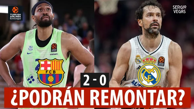 SergioBasket_vlogs. ¿Podrán remontar F.C Barcelona y Real Madrid?