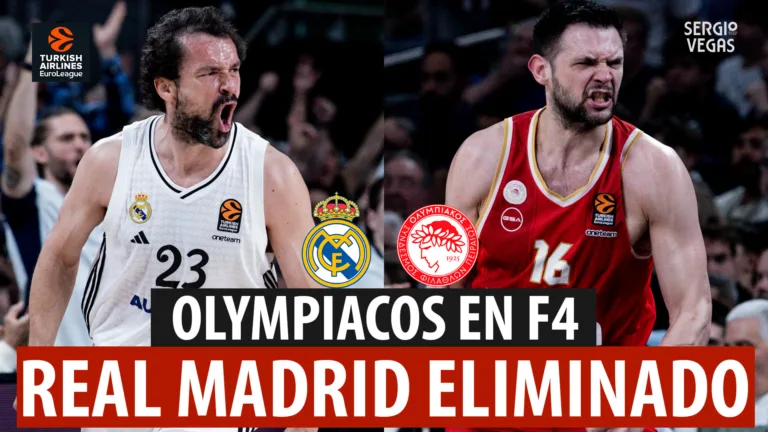 SergioBasket_vlogs. Real Madrid eliminado en el 4º partido
