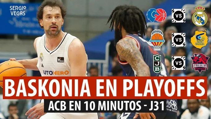 SergioBasket_vlogs. ACB en 10 minutos. Analizamos la Jornada 31