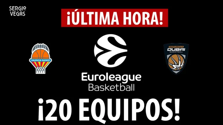 SergioBasket_vlogs. La Euroliga contará con 20 equipos en la Temporada 25/26