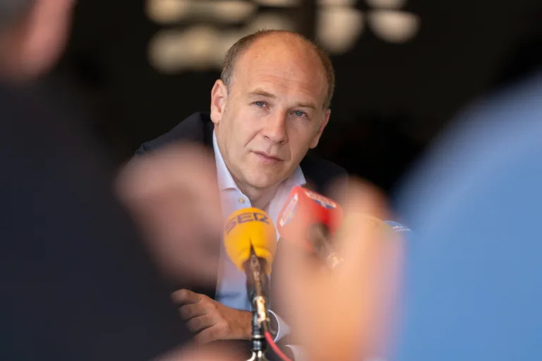 Rueda de prensa de Félix Fernández y  el balance de la temporada 24/25 de Baskonia