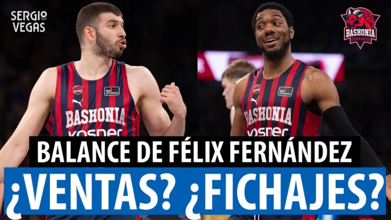 SergioBasket_vlog. Analizamos la rueda de prensa de Félix Fernández sobre la temporada de Baskonia