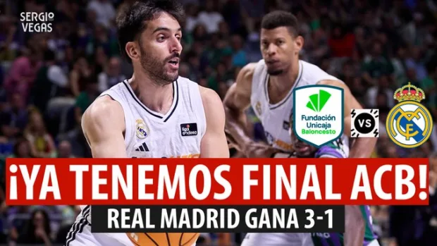 SergioBasket_vlog. Real Madrid finalista de la Liga ACB tras ganar a Unicaja en el 4º partido