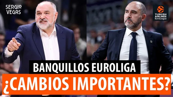 SergioBasket_vlogs. ¿Cómo están los banquillos Euroliga y los puestos a cubrir?