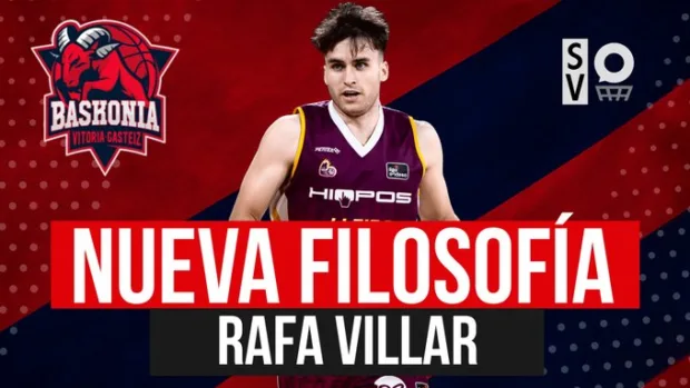 SergioBasket_vlogs. Baskonia anuncia la llegada de Rafa Villar