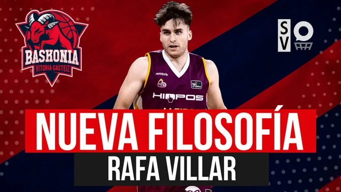 SergioBasket_vlogs. Baskonia anuncia la llegada de Rafa Villar