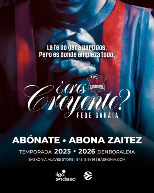 Campaña de abonados del Baskonia 25/26