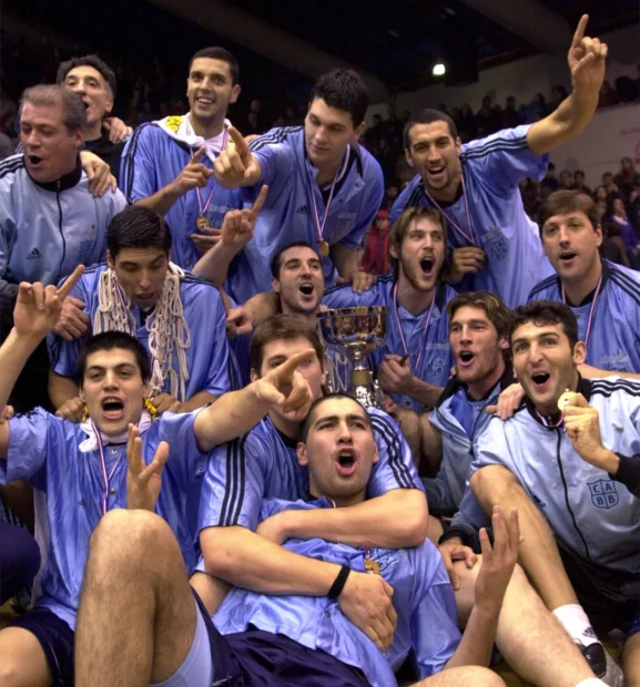 Andrés Nocioni, mejor jugador del Torneo Sudamericano 2001