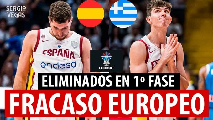 SergioBasket_vlogs. Analizamos la eliminación de España tras caer ante la Grecia
