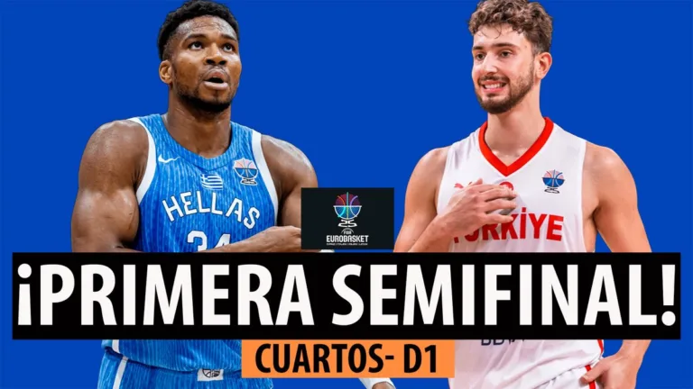 SergioBasket_vlogs. Grecia y Turquía se medirán en semifinales del Eurobasket