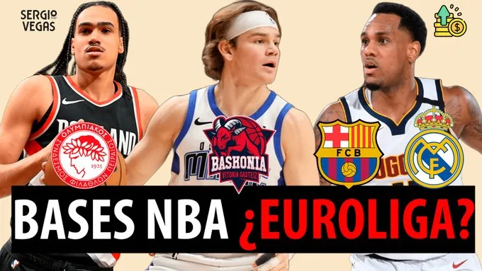 SergioBasket_vlogs. 3 Bases NBA ideales para Euroliga