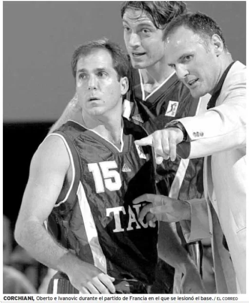 Corchiani será baja para las tres primeras semanas de competición