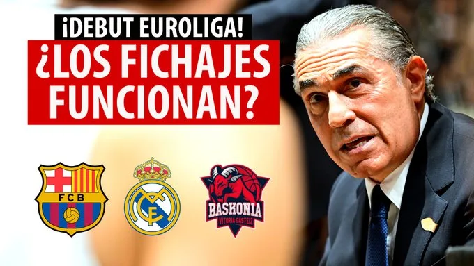 SergioBasket_vlogs. Analizamos el debut de Real Madrid, Barça y Baskonia en la primera jornada de Euroliga