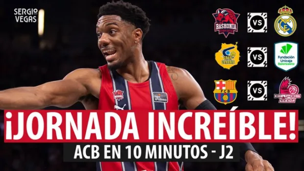 SergioBasket_vlogs. ACB en 10 minutos. Jornada 2.