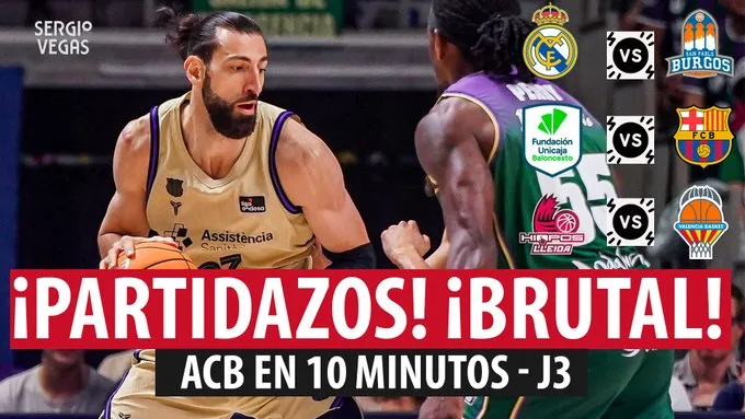 SergioBasket_vlogs. ACB en 10 minutos J3.