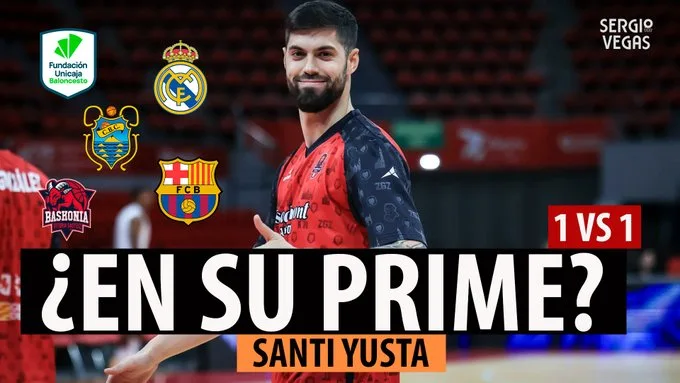 SergioBasket_vlogs. Santi Yusta, el máximo anotador de la Liga ACB