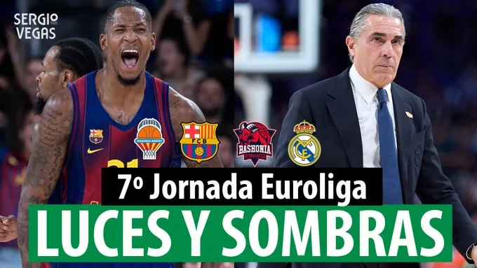 SergioBasket_vlogs. Los detalles de la 7º Jornada Euroliga para los equipos ACB