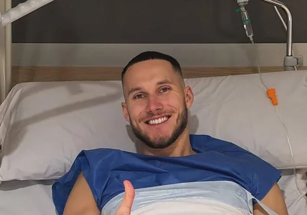 Tadas Sedekerskis intervenido de su tobillo derecho