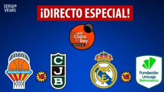 SergioBasket_vlogs. Especial Copa del Rey Valencia 2026. Retransmisión en directo de la jornada del jueves 19/02/26