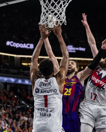 Mamadi Diakite establece el nuevo récord de tapones de un jugador del Baskonia en la Copa del Rey