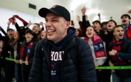 La llegada del Baskonia a Foronda tras ganar la Copa del Rey