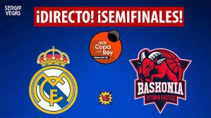 SergioBasket_vlogs. Retransmisión de la Final de la Copa del Rey en directo. Real Madrid – Baskonia