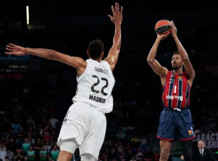 Baskonia iguala el récord de triples anotados en un primer cuarto de Euroliga
