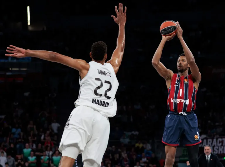 Baskonia iguala el récord de triples anotados en un primer cuarto de Euroliga