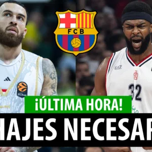 SergioBasket_vlogs. ¿Mike James y Josh Nebo encajarían en el Barça 26/27?