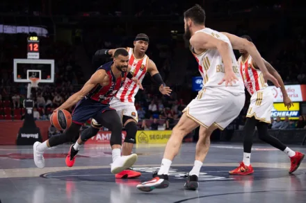 Euroliga J33. Kosner Baskonia 100-108 Estrella Roja de Belgrado