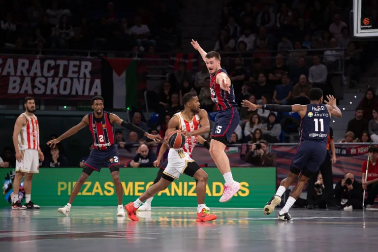 Baskonia iguala su peor racha de derrotas consecutivas en la Euroliga