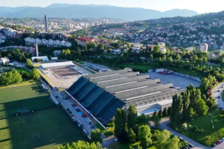 Así es el Zetra Arena de Sarajevo