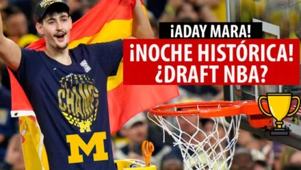SergioBasket_vlogs. Aday Mara gana la NCAA con Michigan