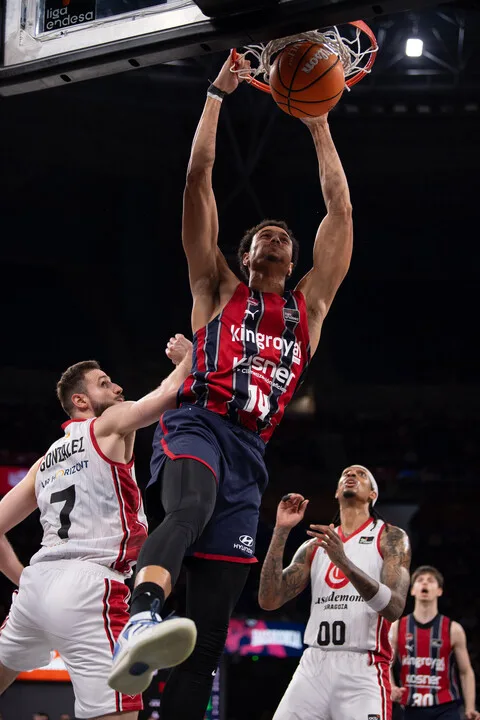 Liga ACB J19. Kosner Baskonia 115-88 Casademont Zaragoza